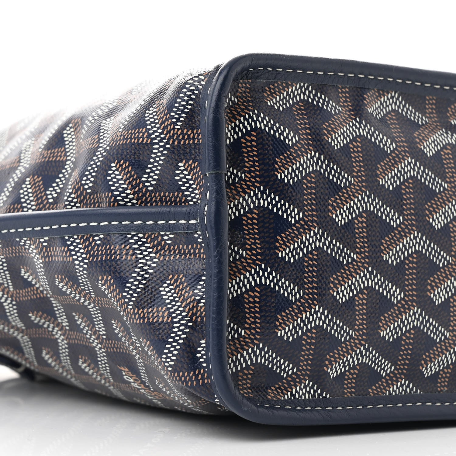 Goyard Goyardine Reversible Mini Anjou Navy 16 of 19
