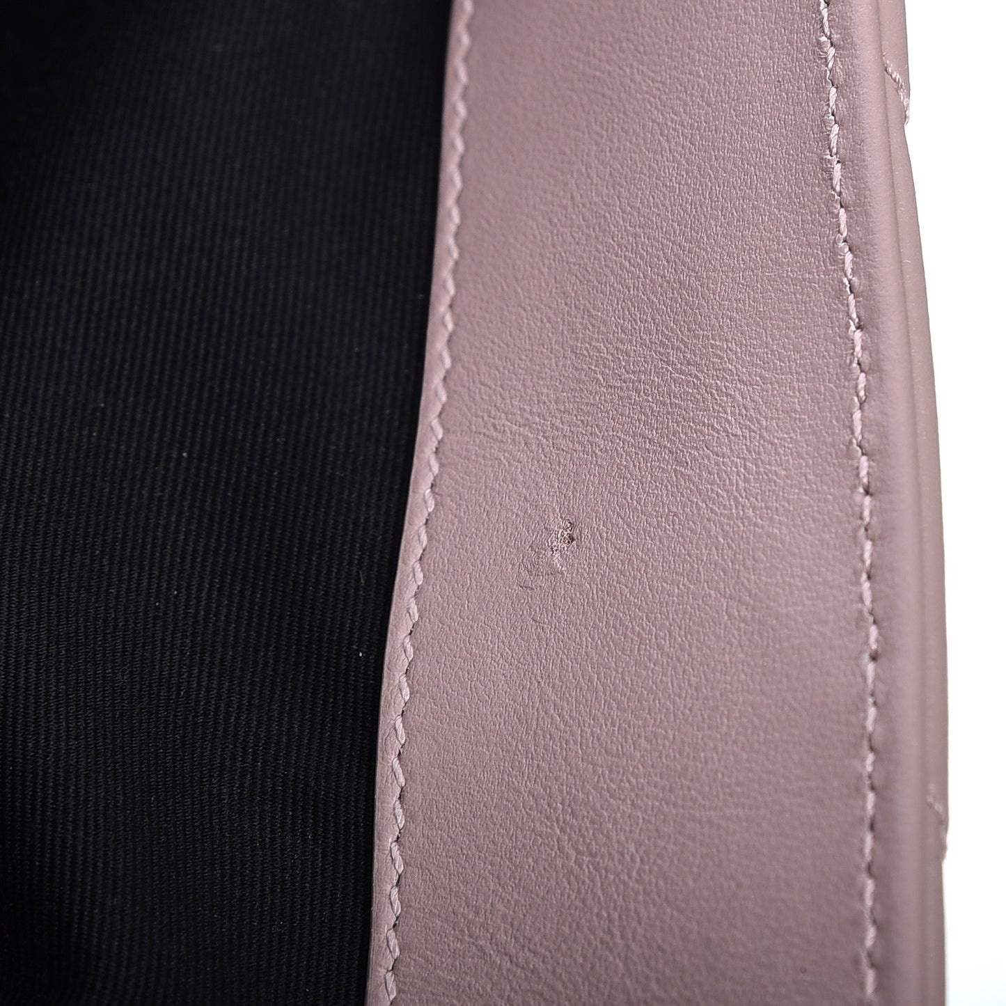 Calfskin Y Quilted Monogram Large Loulou Chain Satchel Pale Blush