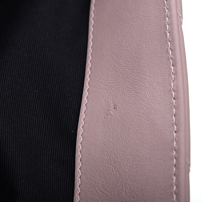 Saint Laurent Calfskin Y Quilted Monogram Large Loulou Chain Satchel Pale Blush 9 of 9