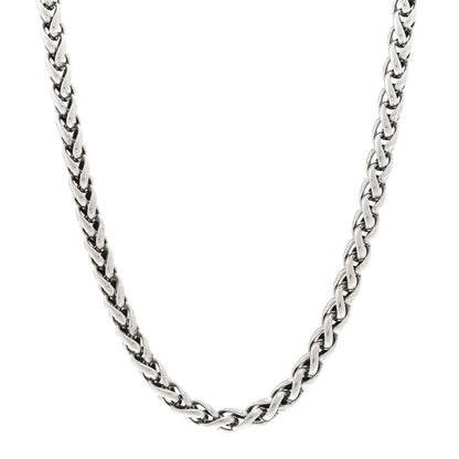 David Yurman Sterling Silver 14K Yellow Gold 6mm Wheat Chain Necklace 1 of 4