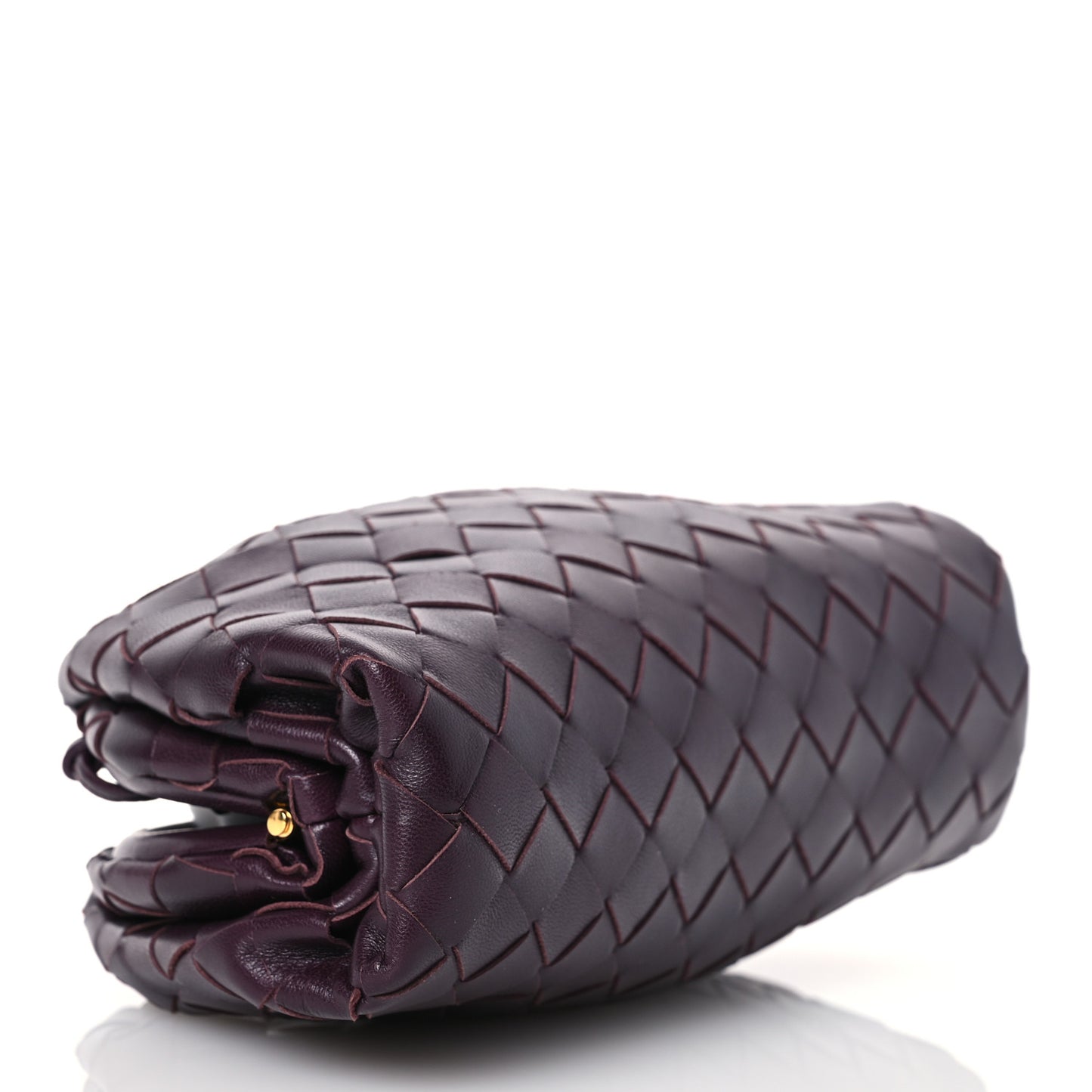 Nappa Intrecciato The Mini Pouch Grape