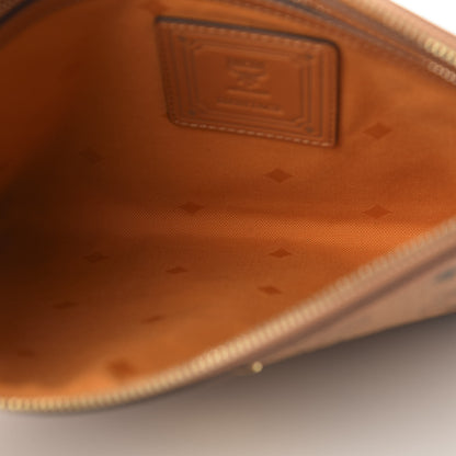 MCM Visetos Mini Pouch Cognac 5 of 9