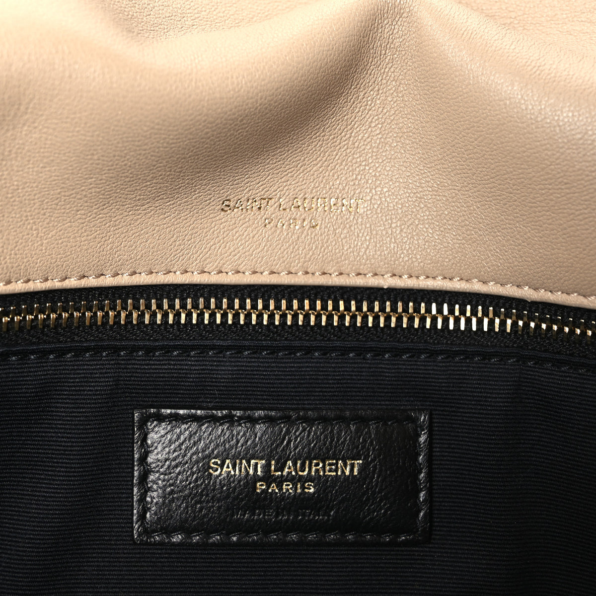 Lambskin Matelasse Monogram Medium Niki Chain Satchel Dark Beige