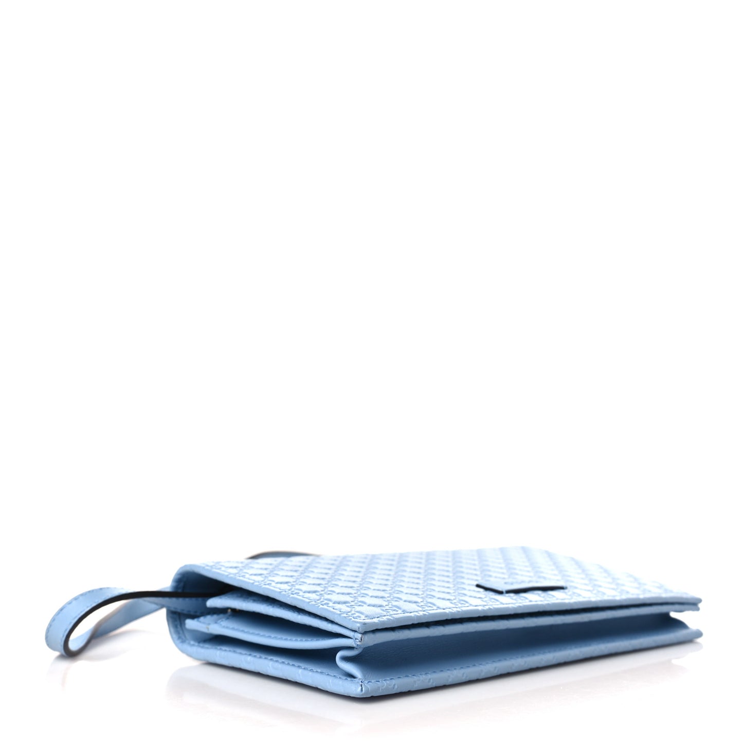 Microguccissima Crossbody Wallet Mineral Blue