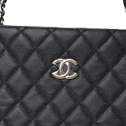 Chanel Caviar Quilted Rolled Up Tote Black 10 of 11