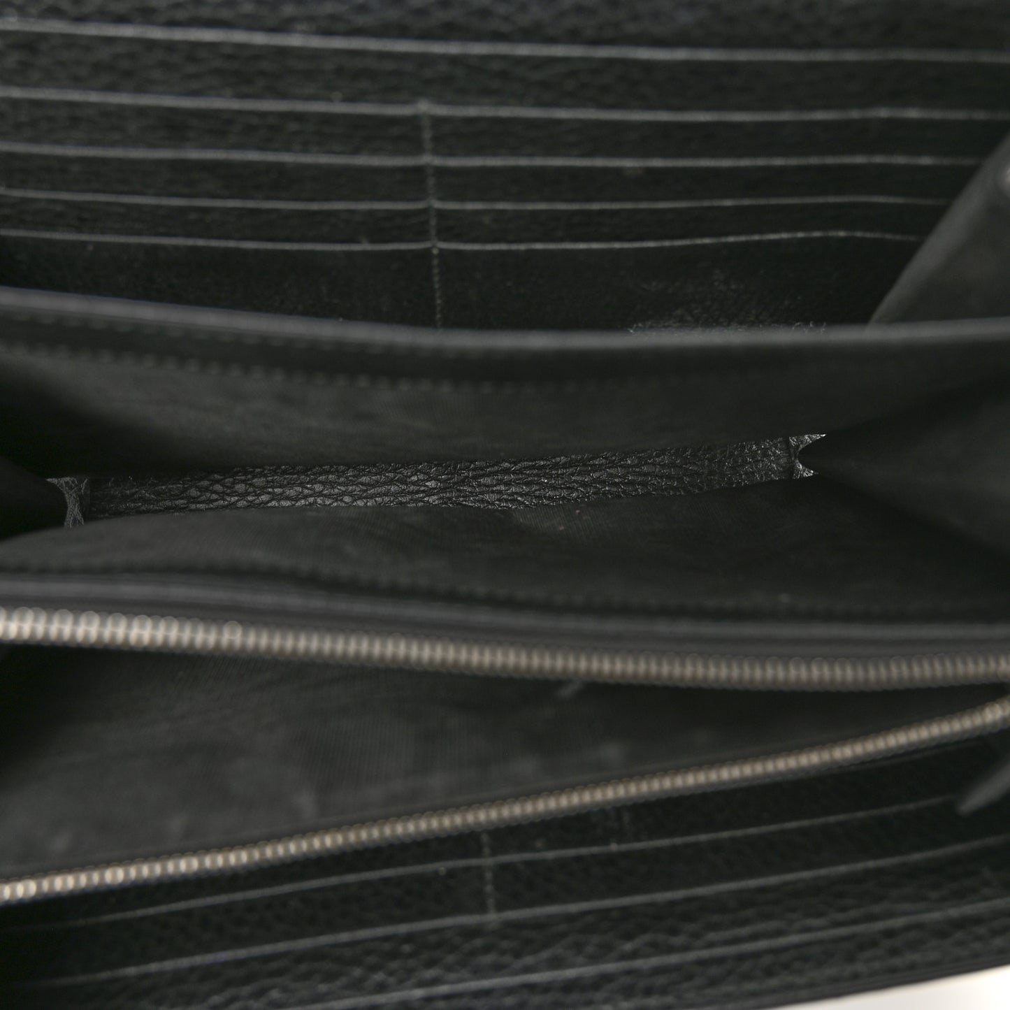 Calfskin Mini Dionysus Chain Wallet Black