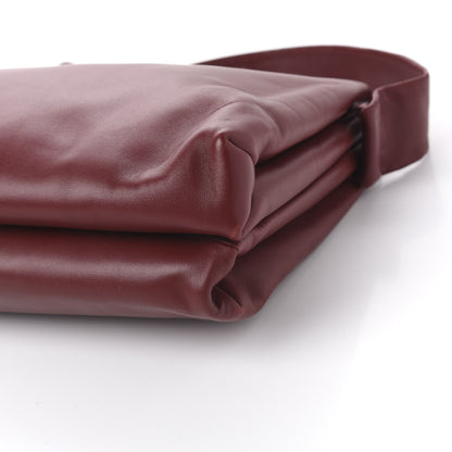 Celine Lambskin Medium Knotted Bag Burgundy 7 of 7