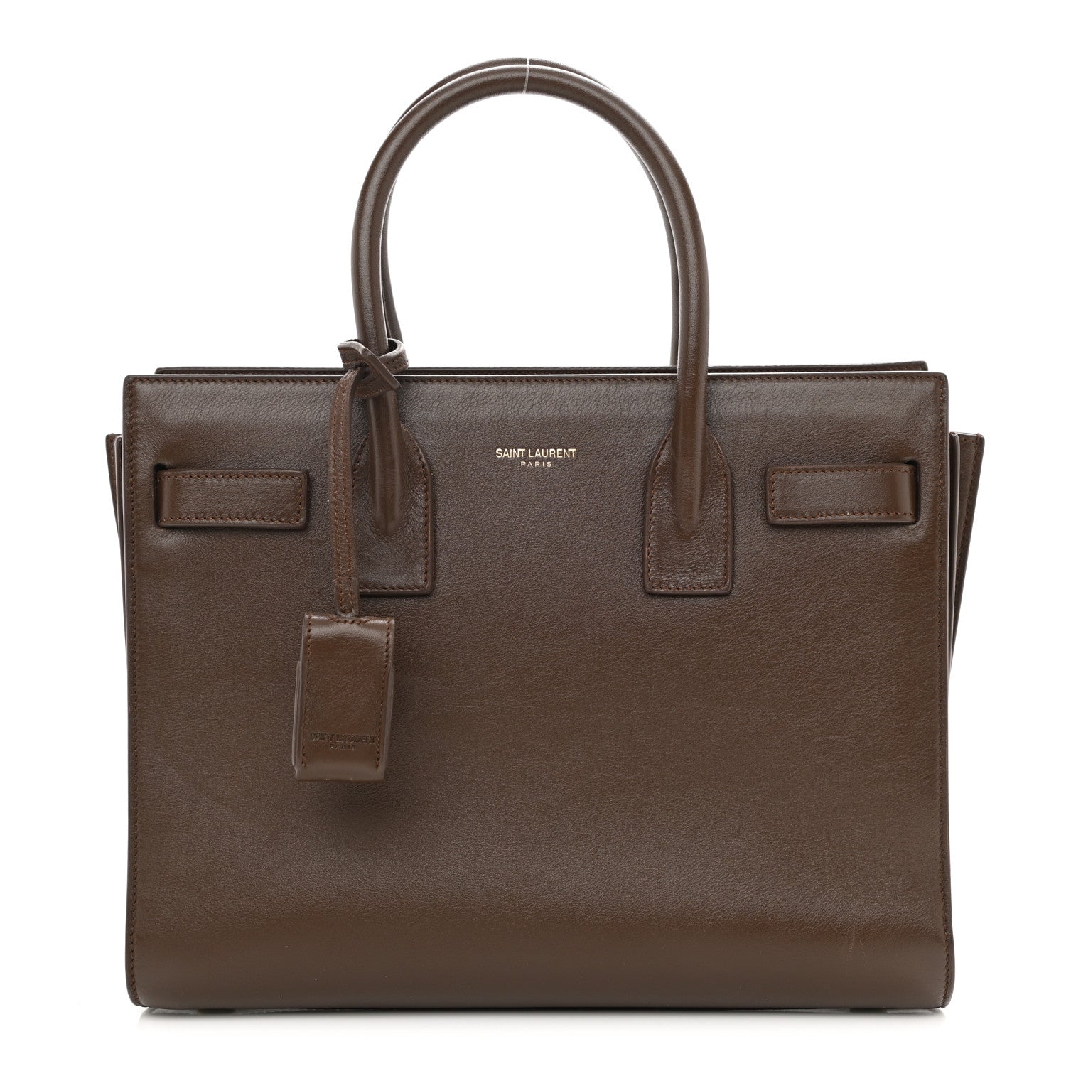 Saint Laurent Calfskin Baby Sac De Jour Brown 1 of 8