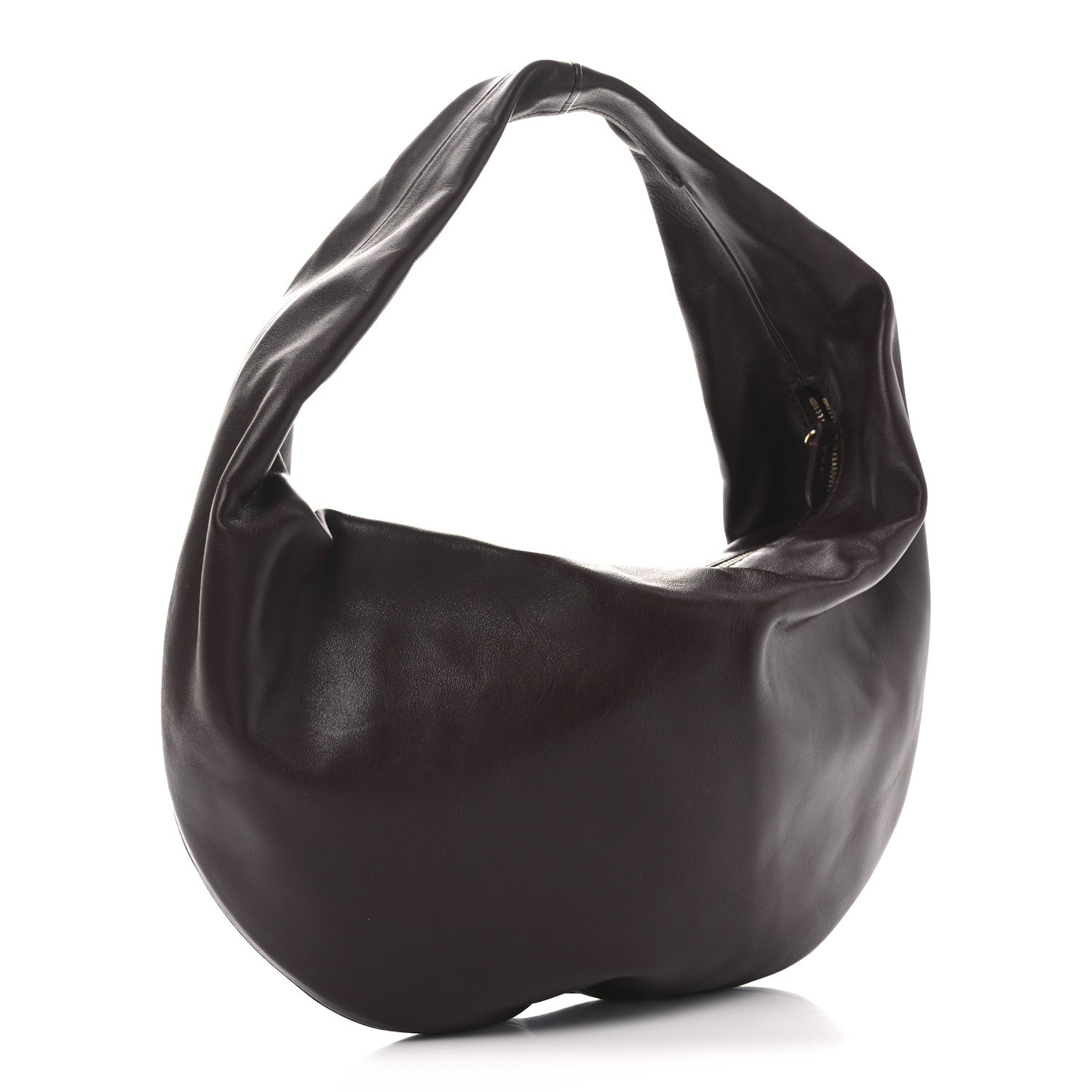 Khaite Calfskin Medium Olivia Hobo Burgundy 3 of 9