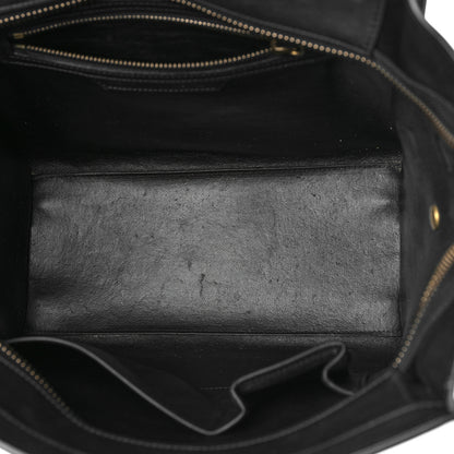Celine Smooth Calfskin Micro Luggage Black 5 of 11