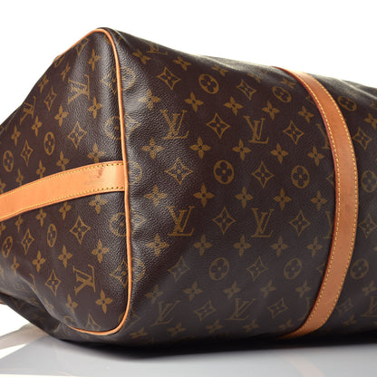 Louis Vuitton Monogram Keepall Bandouliere 55 6 of 8