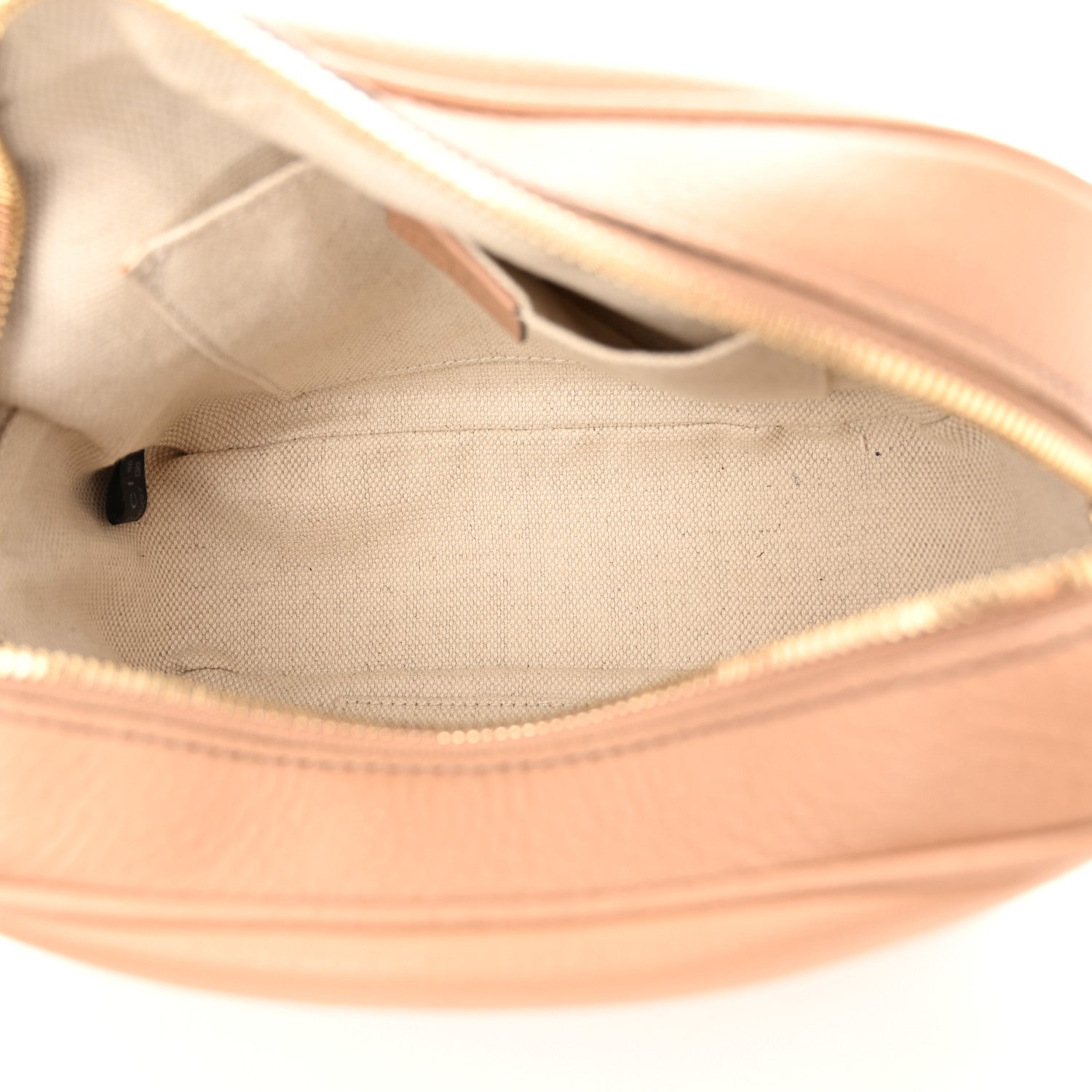 Gucci Pebbled Calfskin Small Soho Disco Bag Camelia 5 of 10