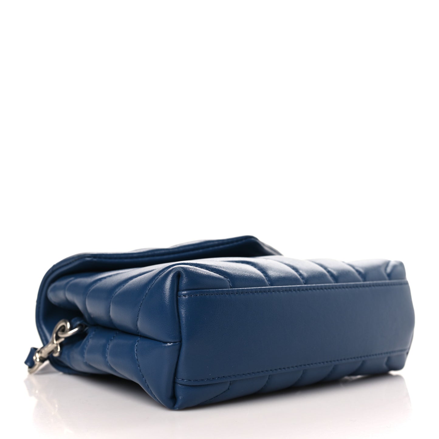 Calfskin Y Quilted Monogram Toy Loulou Crossbody Bag New Cobalt