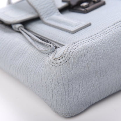 3.1 Phillip Lim 3.1 Textured Calfskin Mini Pashli Satchel Light Blue 7 of 16