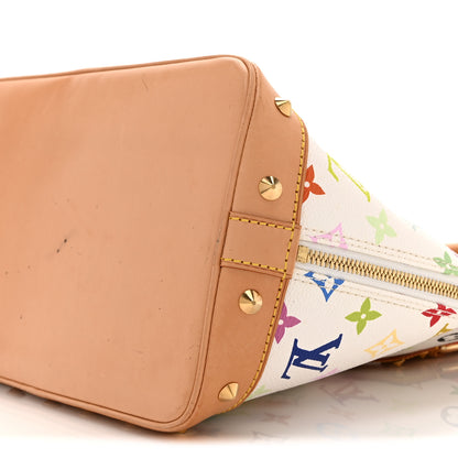 Louis Vuitton Monogram Multicolor Alma White 10 of 10