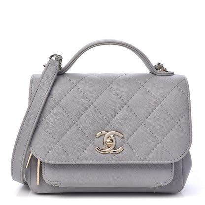 Chanel Caviar Quilted Small Business Affinity Flap Grey 1 of 14
