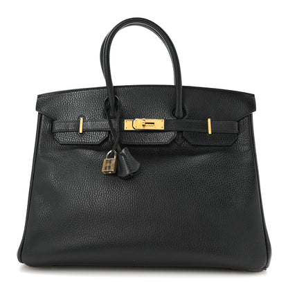 Hermes Ardennes Birkin 35 Black 1 of 10