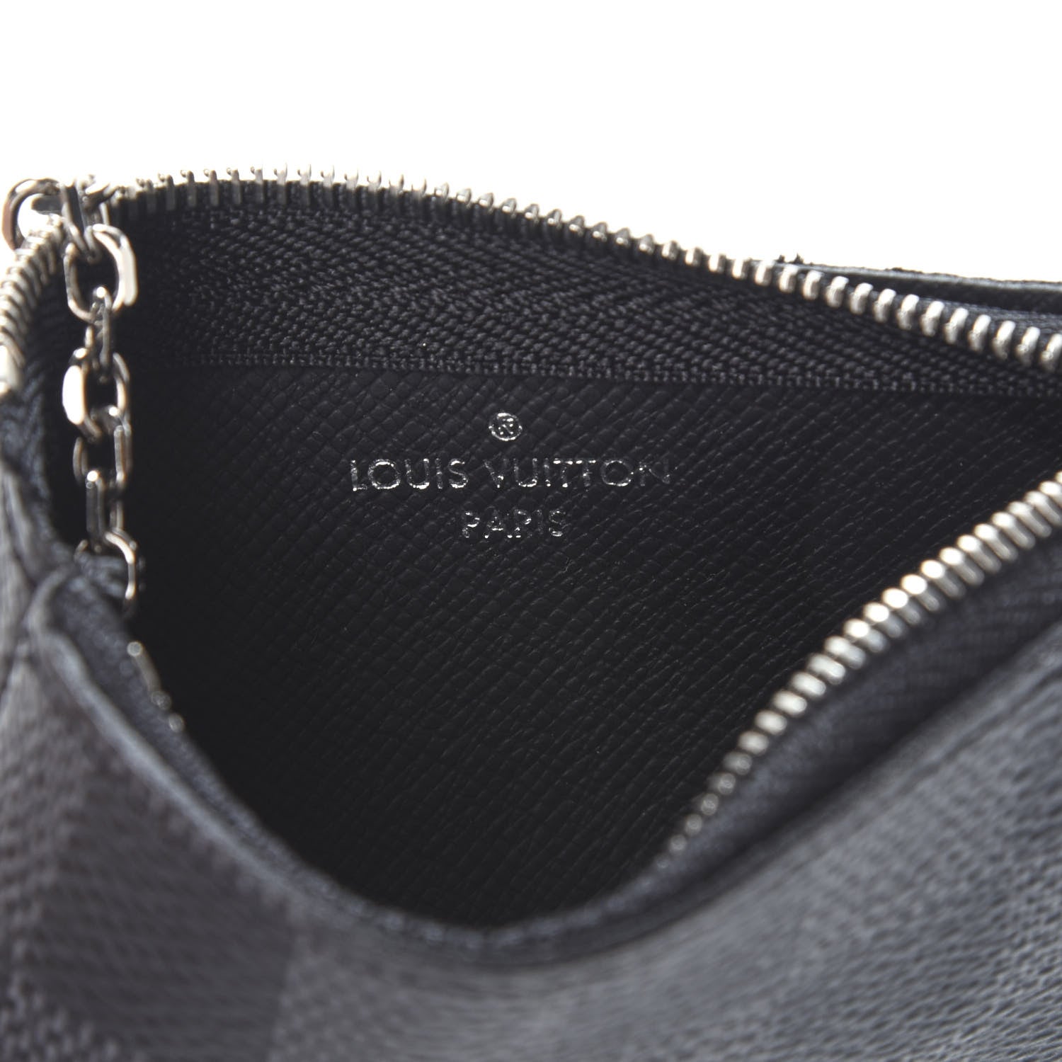 Louis Vuitton Damier Graphite Key Pouch 6 of 6