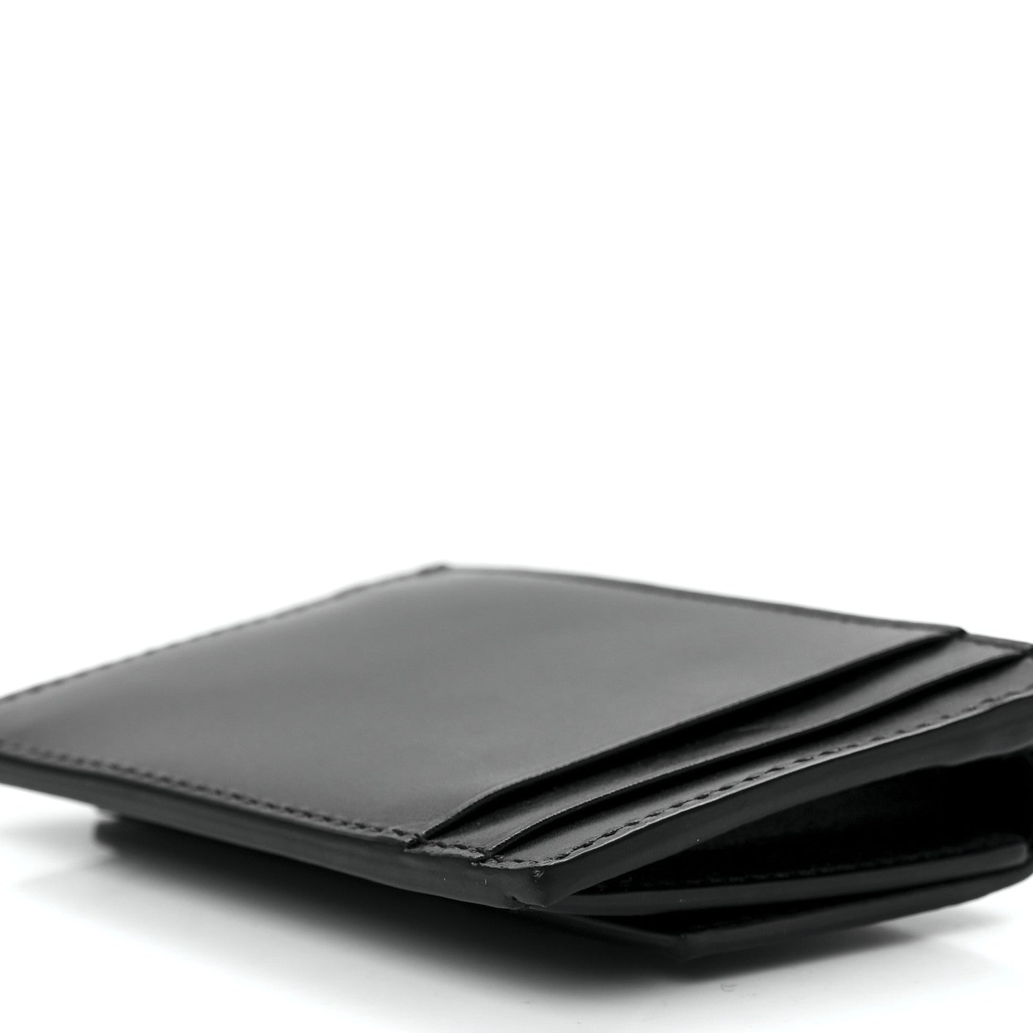 Saint Laurent Ultra Soft Calfskin Coin Wallet Black 12 of 13
