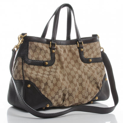 Gucci Monogram Jockey Tote 3 of 7