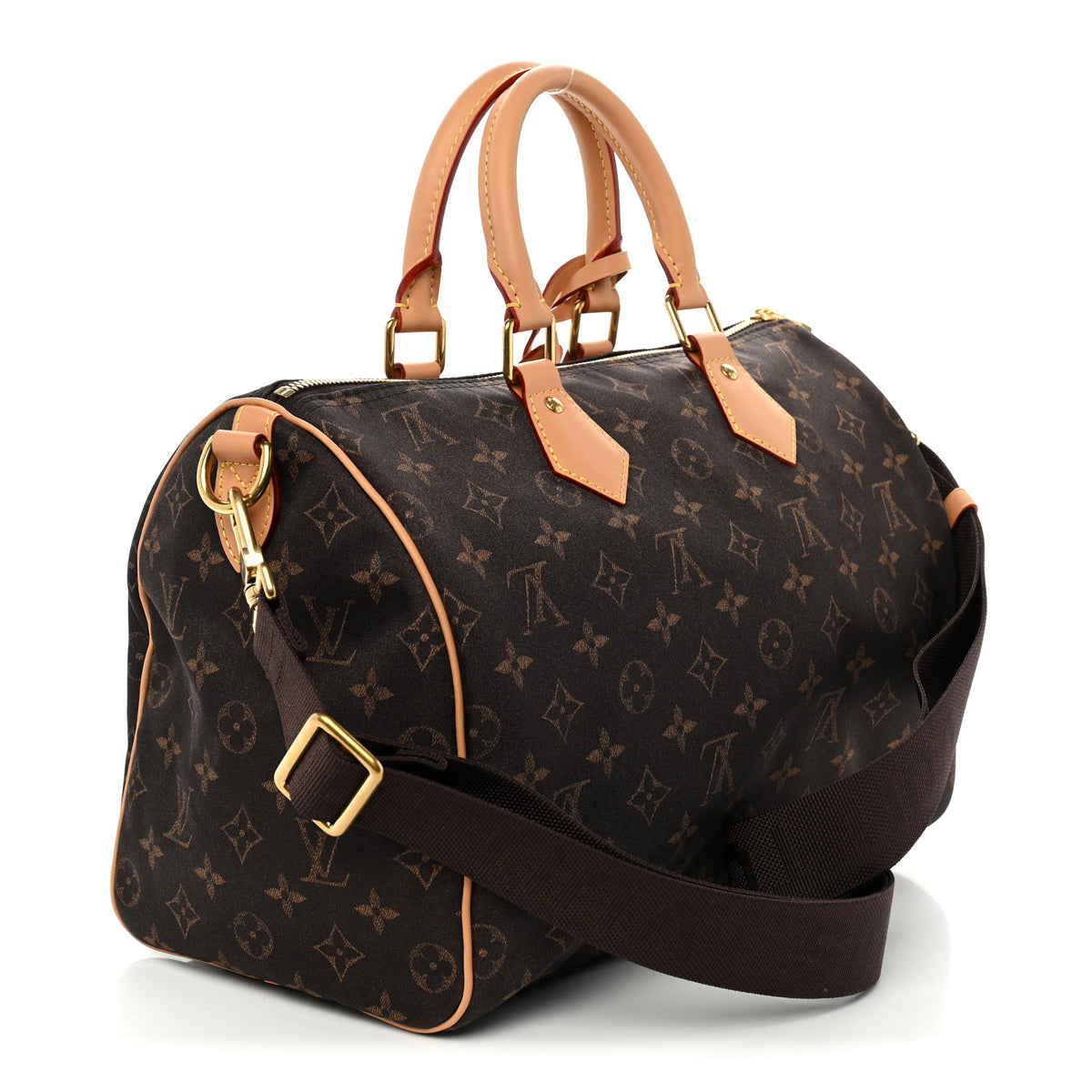 Louis Vuitton Silk Tech Monogram Speedy Bandouliere 30 3 of 10
