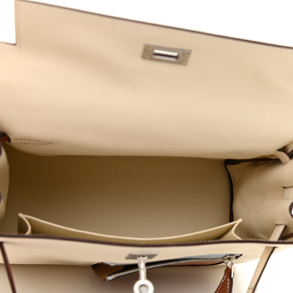 Hermes Swift Colormatic Kelly Retourne 25 Nata Cuivre Lime Mauve Sylvestre Bleu Brume 5 of 11
