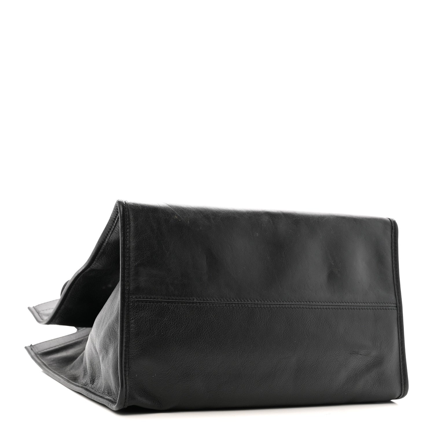 Balenciaga Calfskin Kittens Market Shopper Black 4 of 15