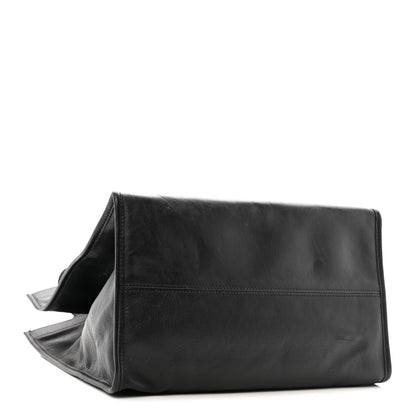 Balenciaga Calfskin Kittens Market Shopper Black 4 of 15