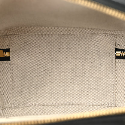 Gucci Sakai Be Green Calfskin Diagonal Stitched Blondie Top Handle Bag Black 5 of 11