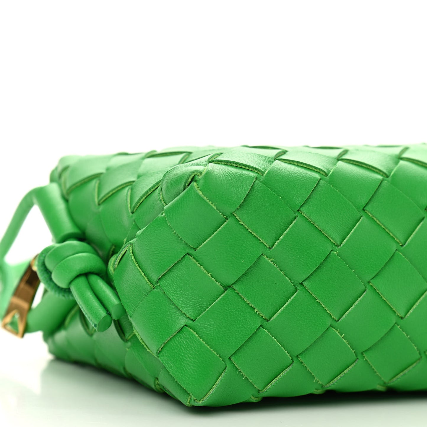 Nappa Intrecciato Mini Loop Camera Bag Parakeet