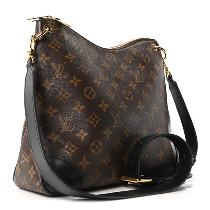 Louis Vuitton Monogram Odeon MM Black 3 of 9