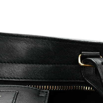 Saint Laurent Calfskin Small Classic Y Cabas Black 10 of 10