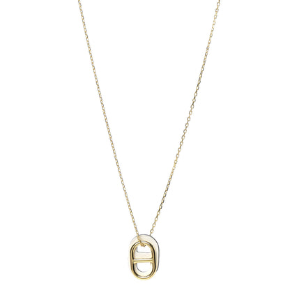 Hermes Swift O'Maillon Pendant Necklace White 1 of 7