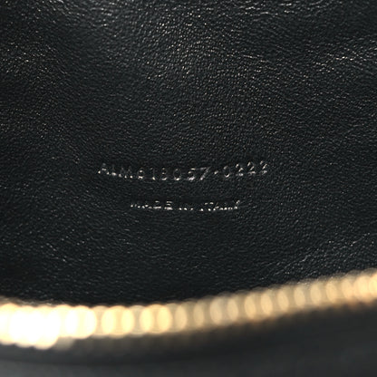 Saint Laurent Grain De Poudre Matelasse Monogram Mini Lou Camera Bag Black 7 of 10