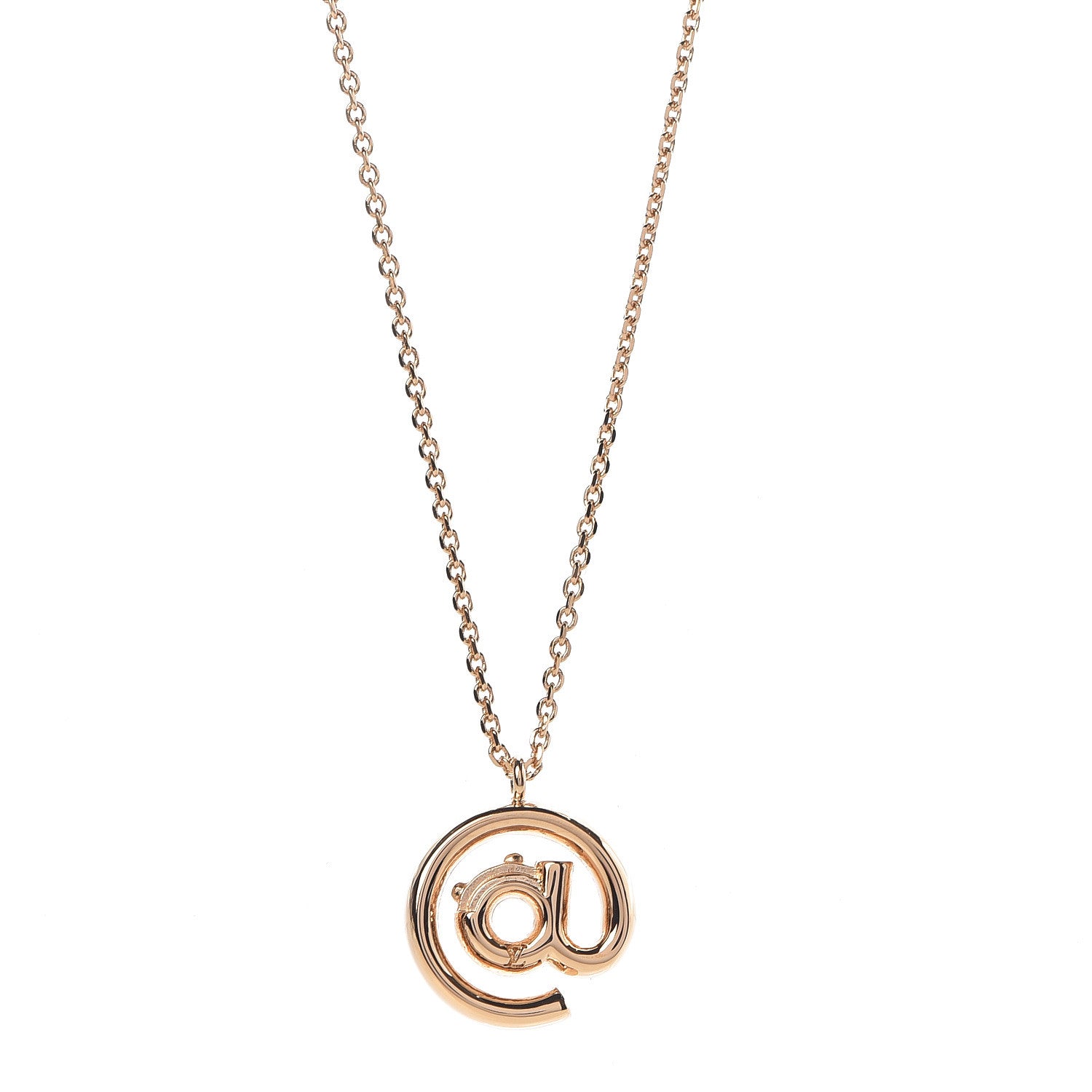 Louis Vuitton LV And Me AT Necklace Gold 4 of 7