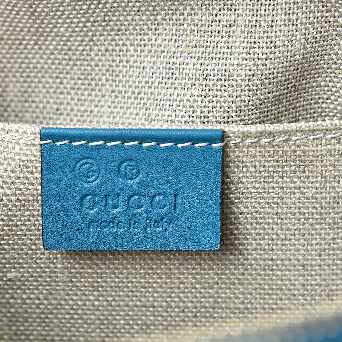 Microguccissima Mini Dome Bag Deep Cobalt