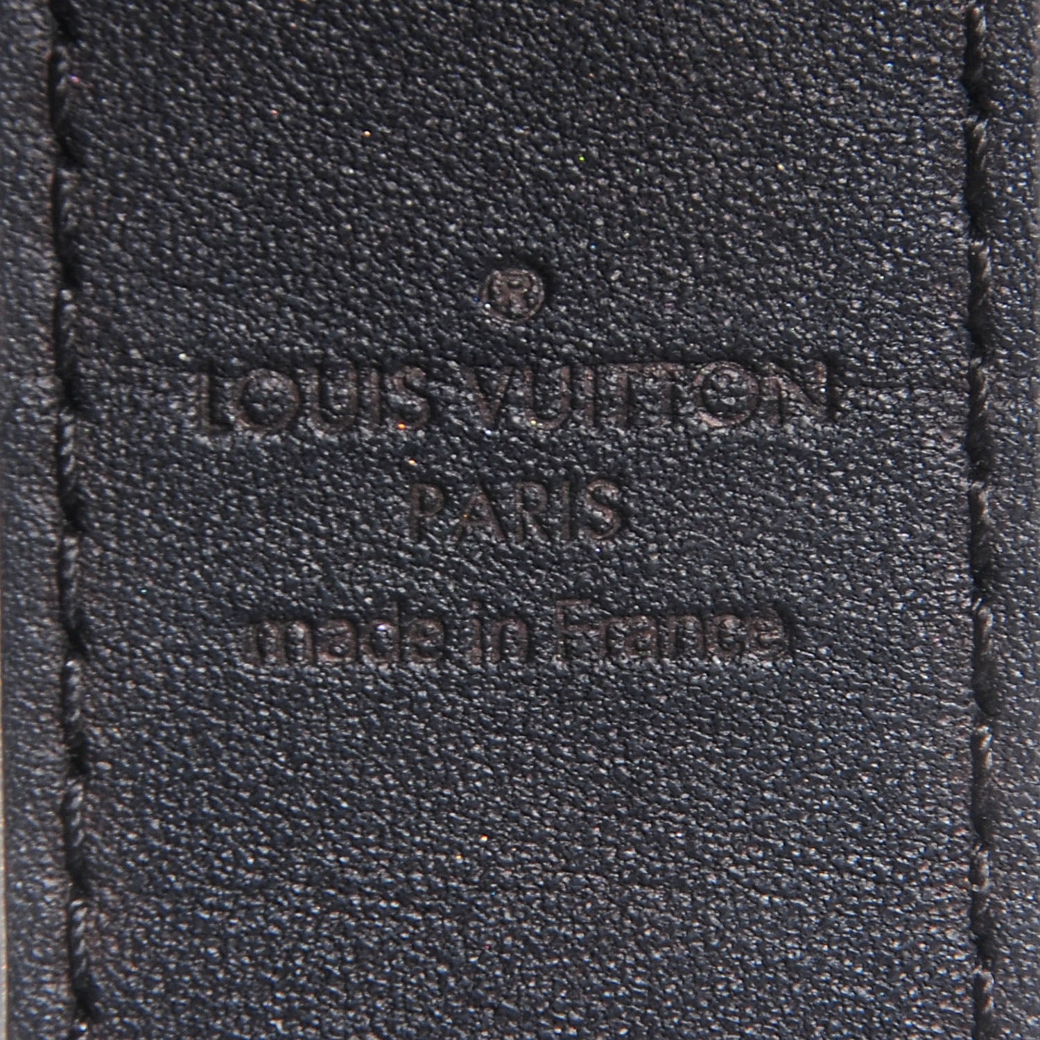Louis Vuitton Damier Ebene LV Paris Buckle Belt Gold 90 36 6 of 8