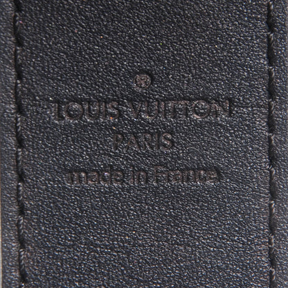 Louis Vuitton Damier Ebene LV Paris Buckle Belt Gold 90 36 6 of 8