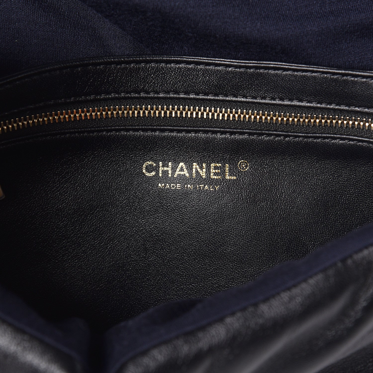 Chanel Lambskin Simply Flap Clutch Black 6 of 9
