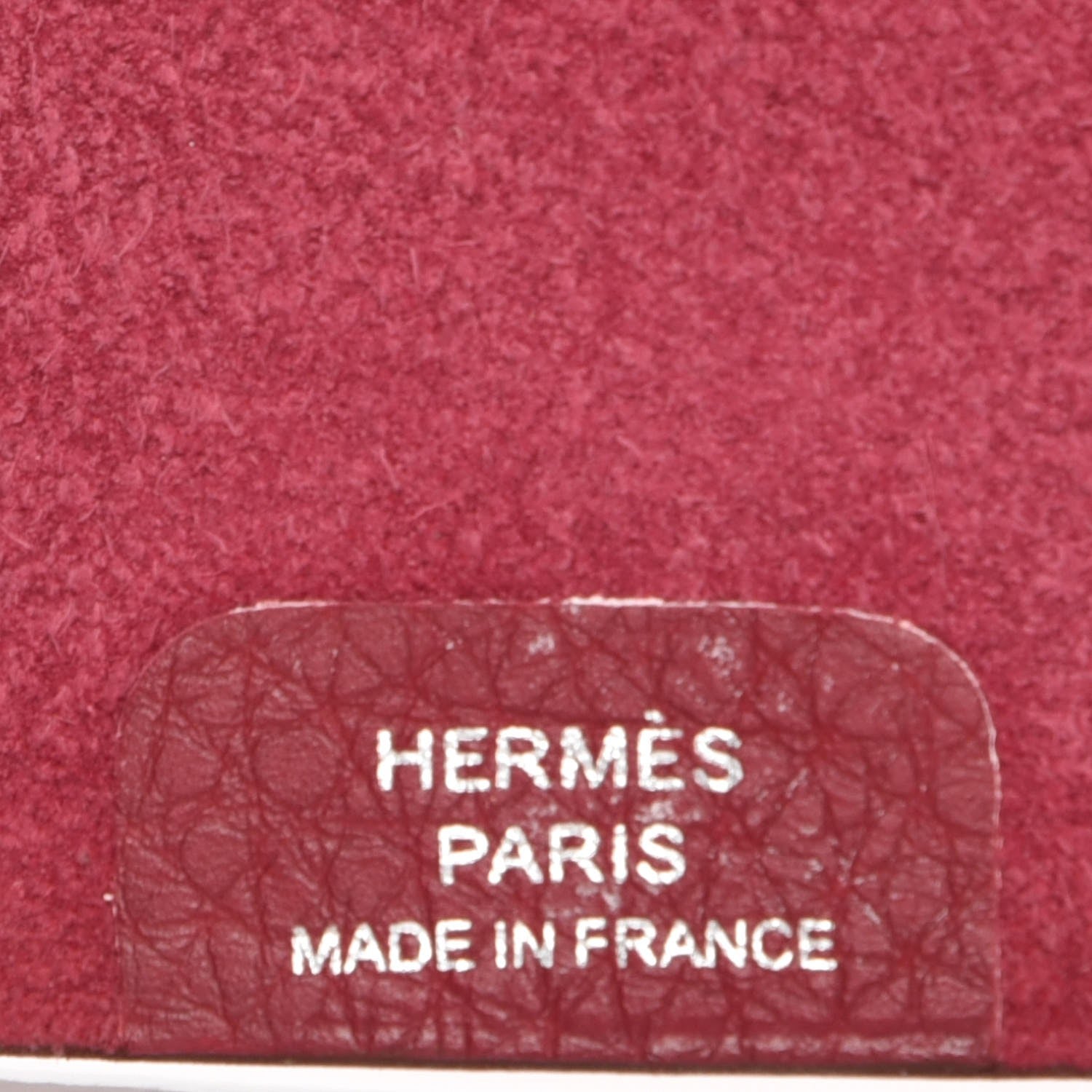 Hermes Togo Ulysse MM Agenda Cover Rubis 6 of 8