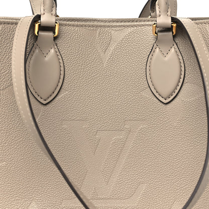 Louis Vuitton Empreinte Monogram Giant Onthego MM Tourterelle 7 of 10