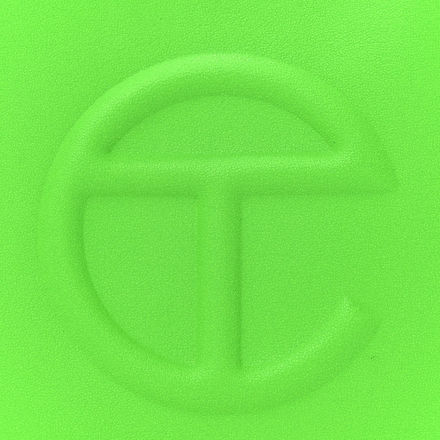 Vegan Leather Small Shopping Bag Highlighter Green