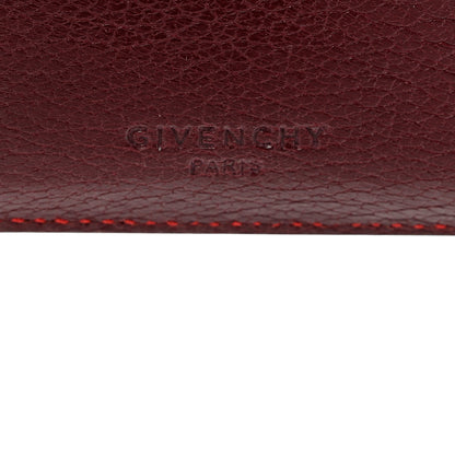 Givenchy Sugar Goatskin GV3 Wallet Bordeaux 6 of 9