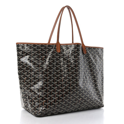 Goyard Goyardine Saint Louis GM Black Gold 4 of 12