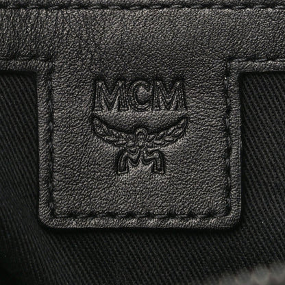 MCM Skyoptic Visetos Crossbody Pouch Spectrum Diamond Black 8 of 10