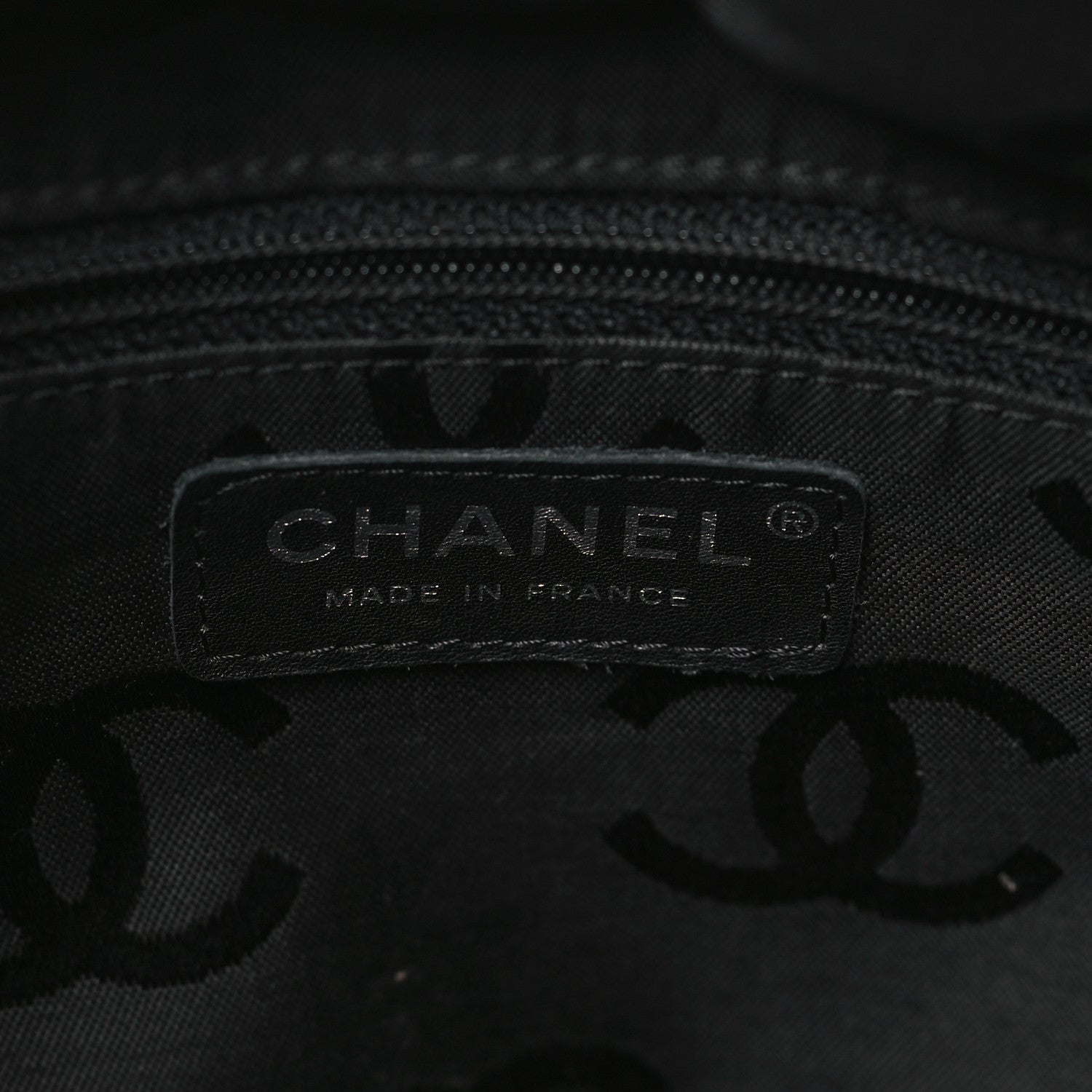 Chanel Calfskin Quilted Large Cambon Tote Pink Black 6 of 12