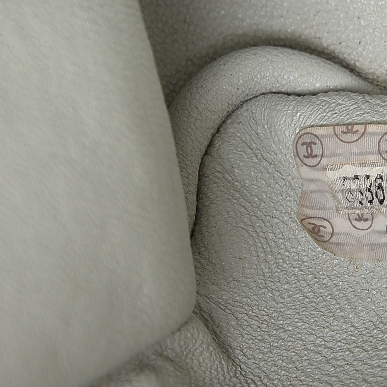 Chanel Canvas Quilted XL Jumbo Single Flap Green 7 of 24