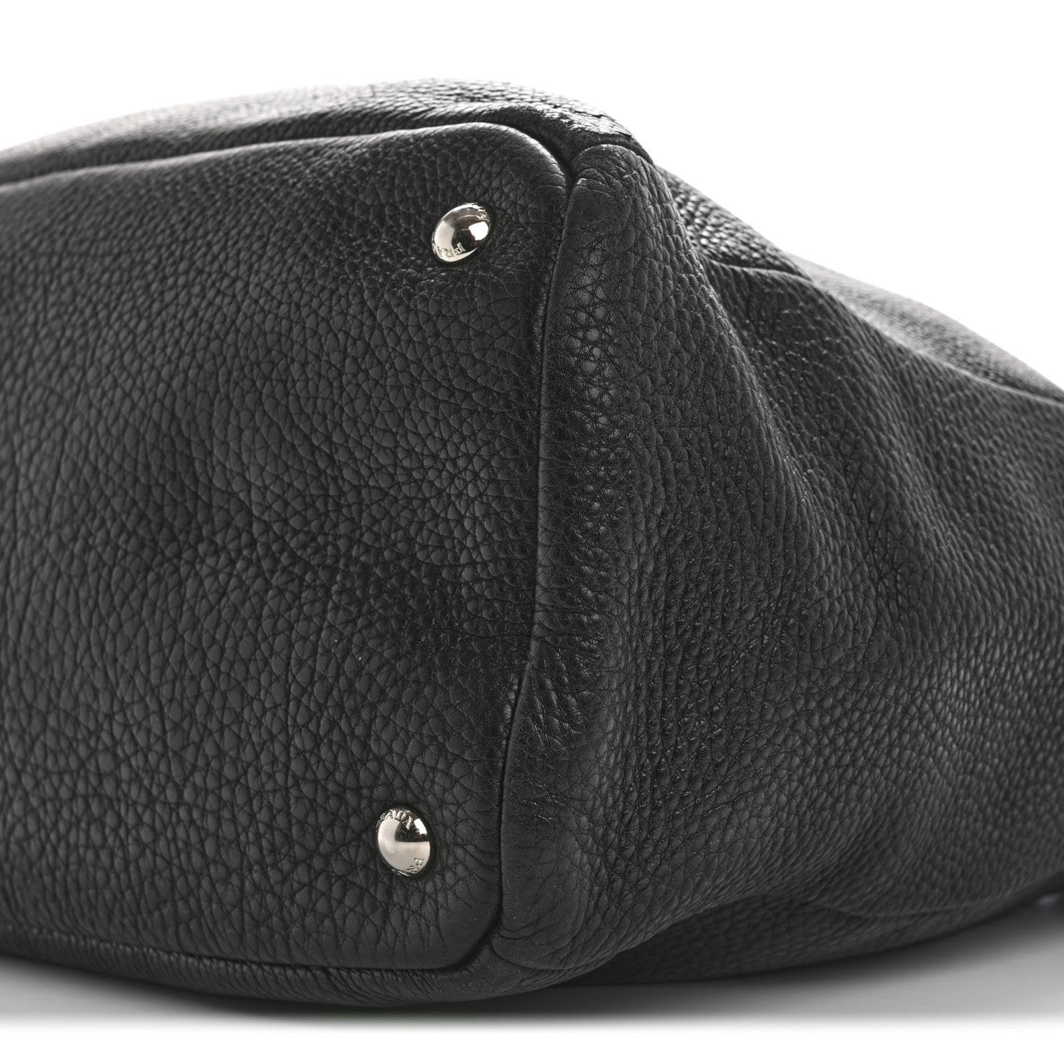 Prada Vitello Daino Shopping Tote Black 11 of 17