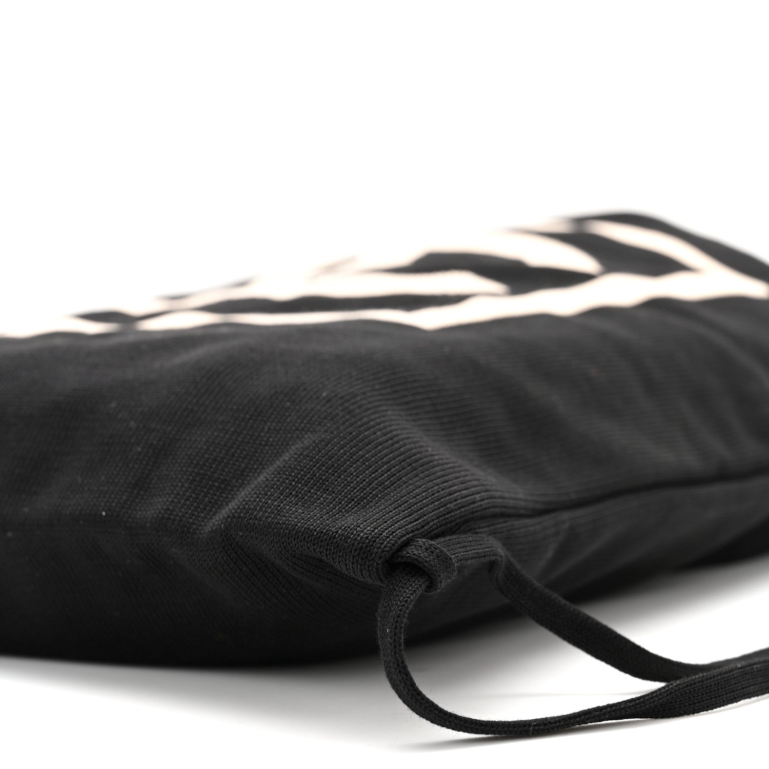 Chanel Cotton CC Drawstring Sport Line Backpack Black 10 of 10