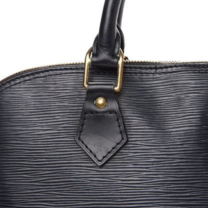 Louis Vuitton Epi Alma PM Black 13 of 15